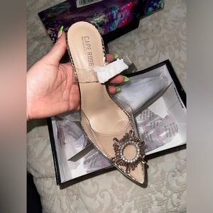 Rose gold brand new heels